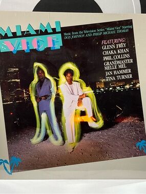 Miami Vice Soundtrack LP - Various Artists (1985) MCA-6150 - Factory Sealed